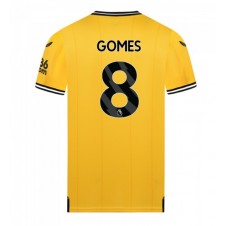 Wolves Joao Gomes #8 Hjemmedrakt 2023-24 Kortermet